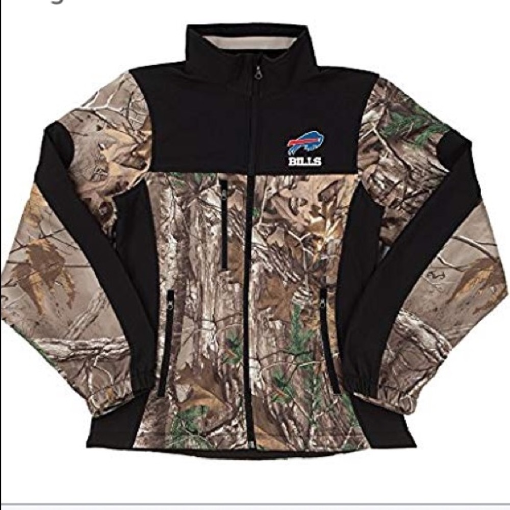 NWT NFL Buffalo Bills Camo Jacket